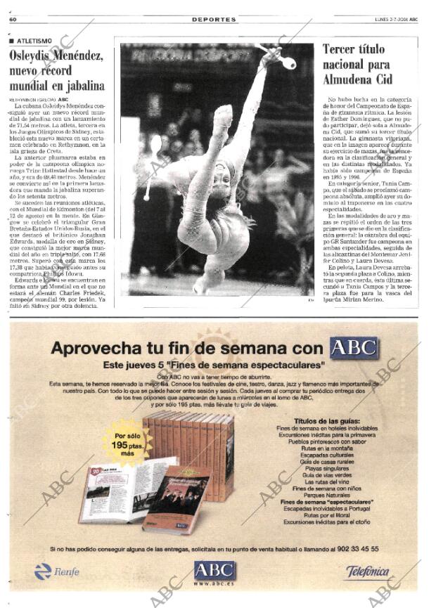 ABC MADRID 02-07-2001 página 60