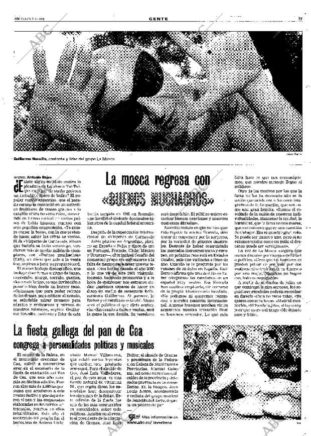 ABC MADRID 02-07-2001 página 77