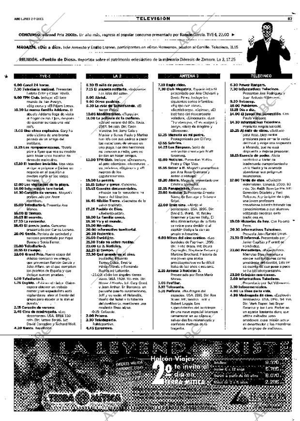 ABC MADRID 02-07-2001 página 83