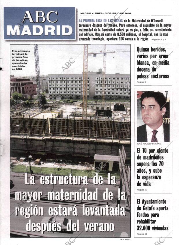 ABC MADRID 02-07-2001 página 85