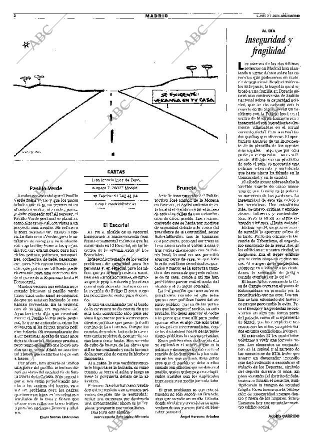 ABC MADRID 02-07-2001 página 86