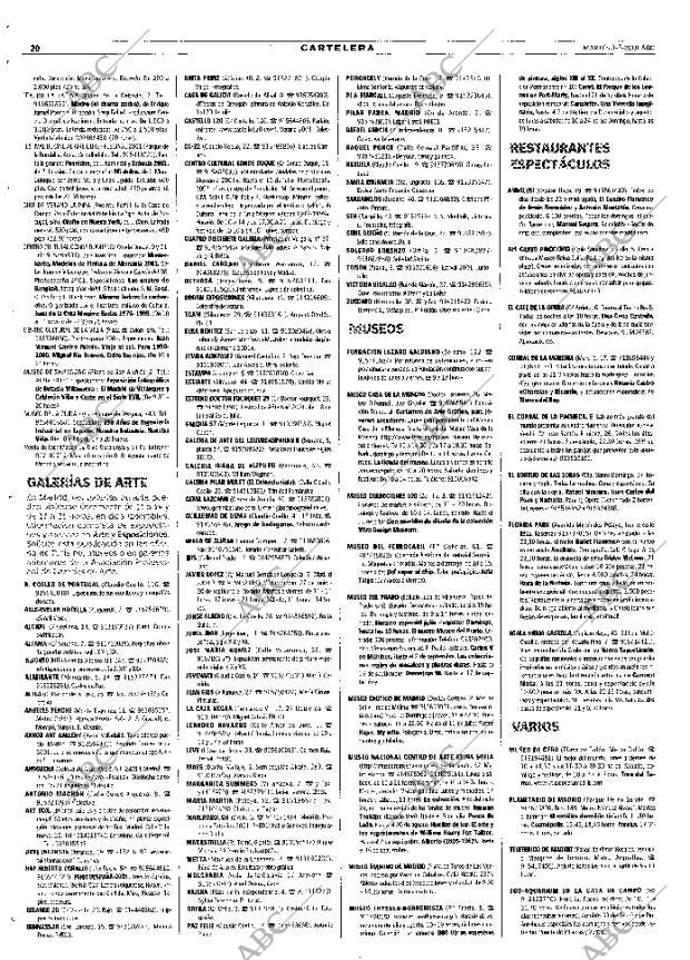 ABC MADRID 03-07-2001 página 104