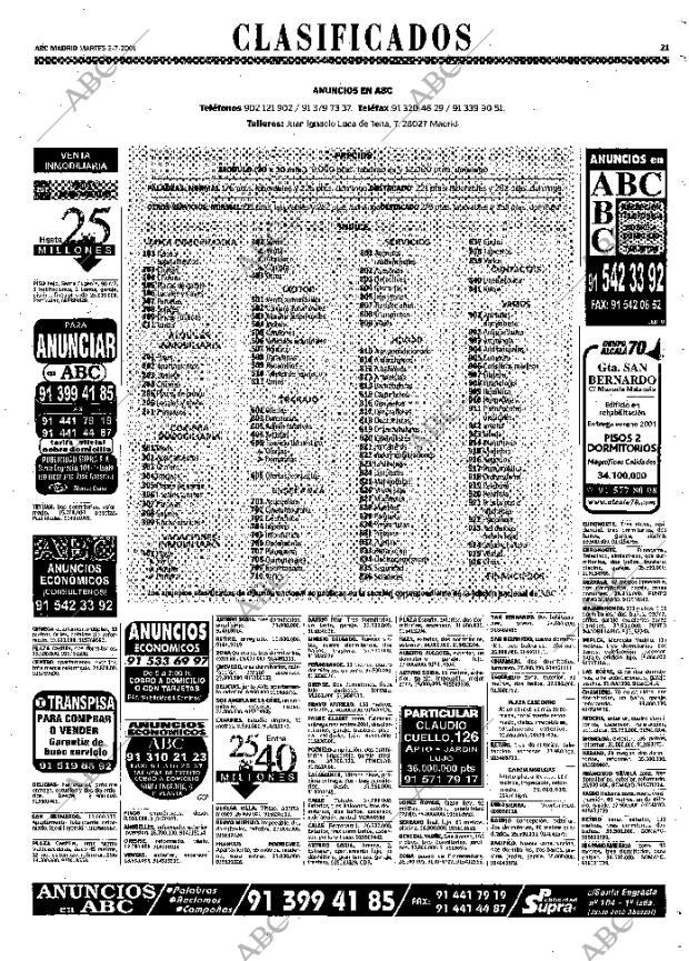 ABC MADRID 03-07-2001 página 105