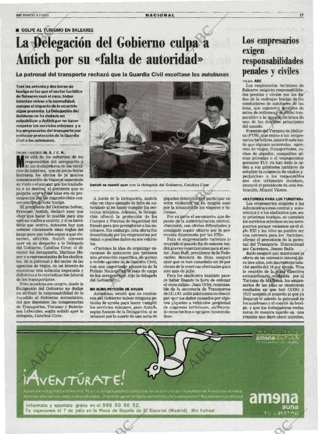 ABC MADRID 03-07-2001 página 17