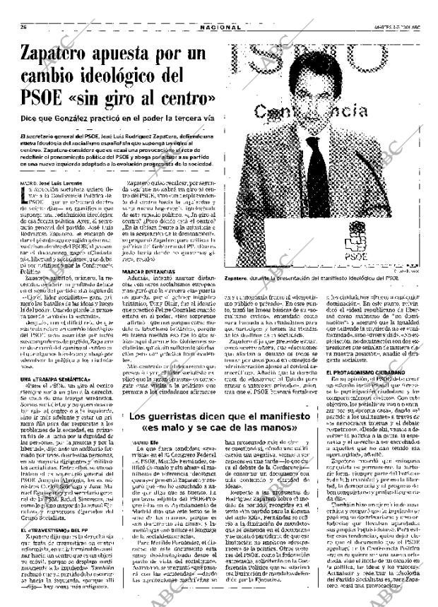 ABC MADRID 03-07-2001 página 26