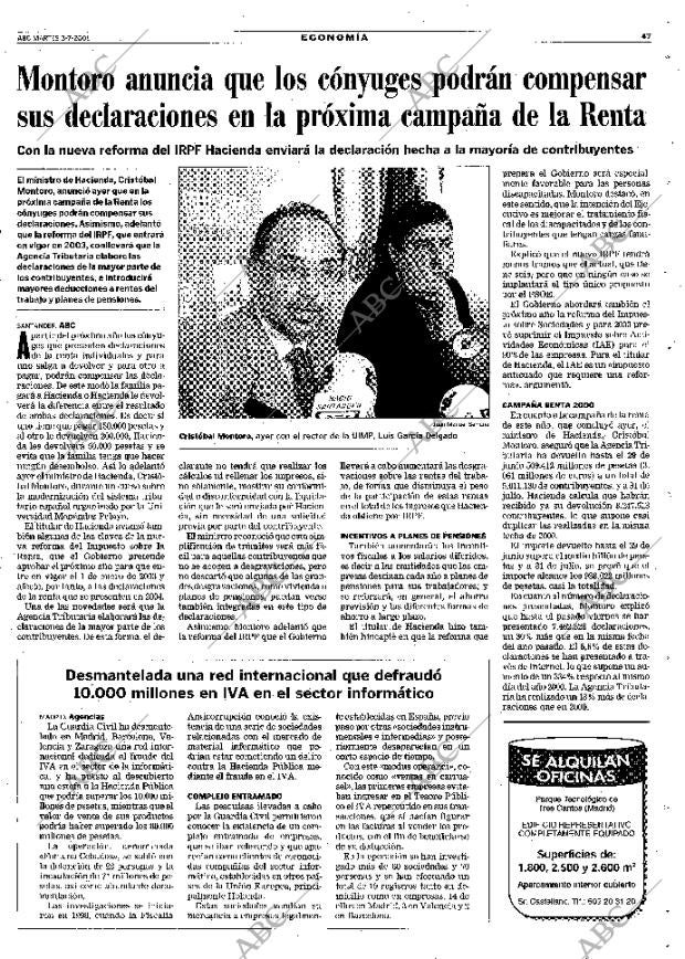 ABC MADRID 03-07-2001 página 47