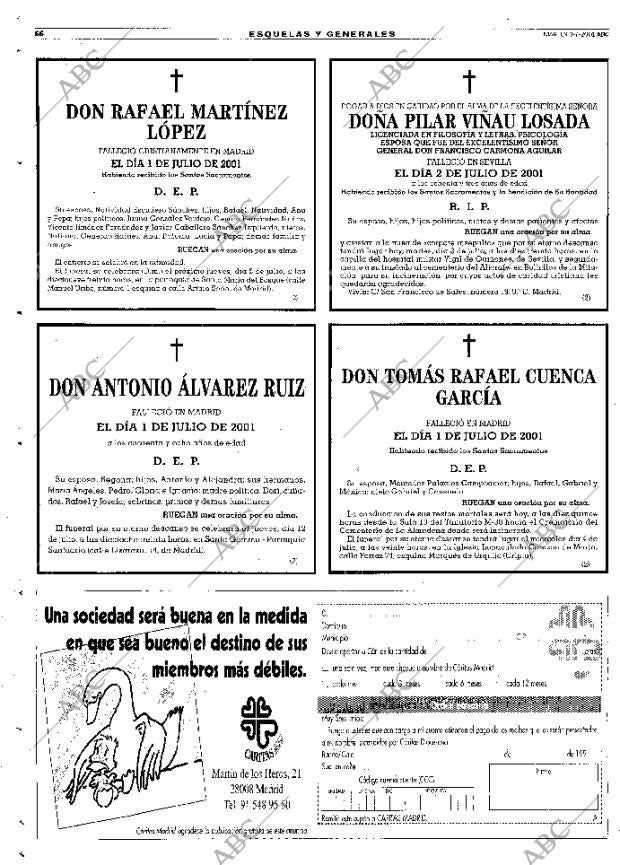 ABC MADRID 03-07-2001 página 66