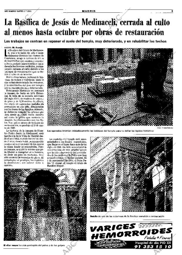 ABC MADRID 03-07-2001 página 89