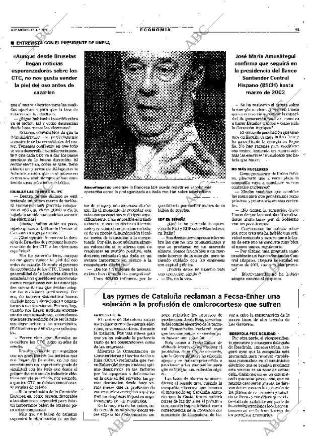 ABC MADRID 04-07-2001 página 45