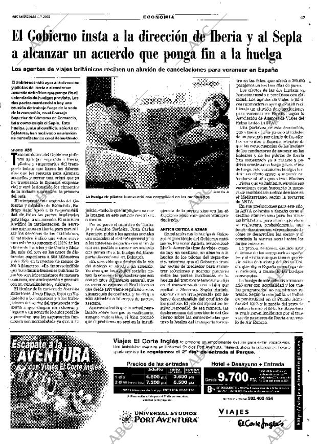 ABC MADRID 04-07-2001 página 47