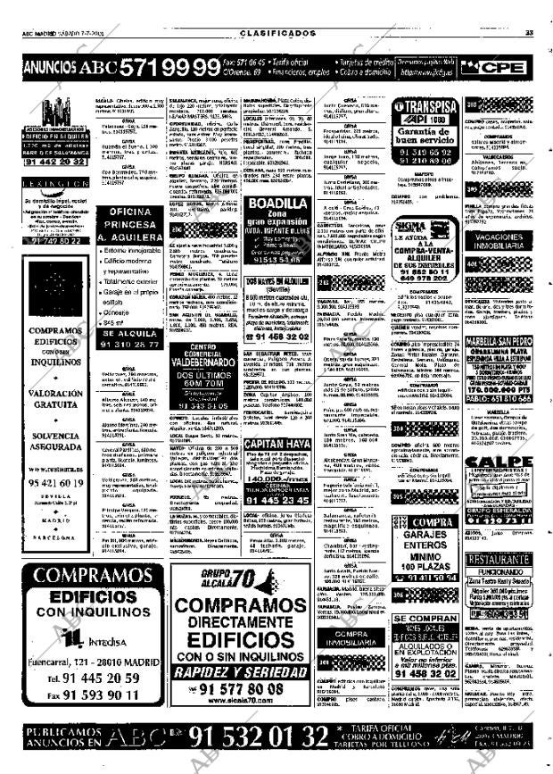 ABC MADRID 07-07-2001 página 125