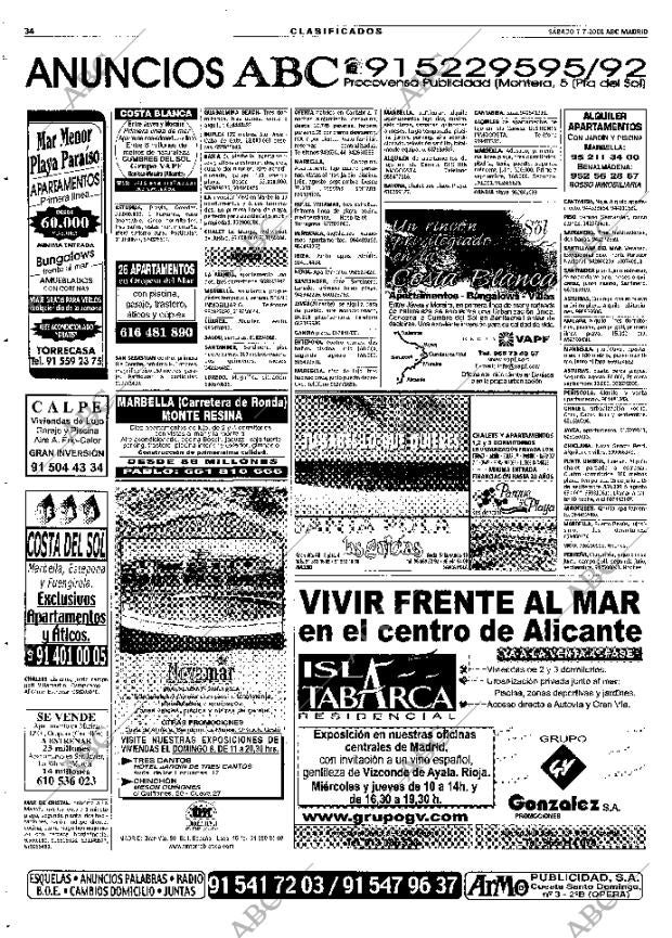 ABC MADRID 07-07-2001 página 126