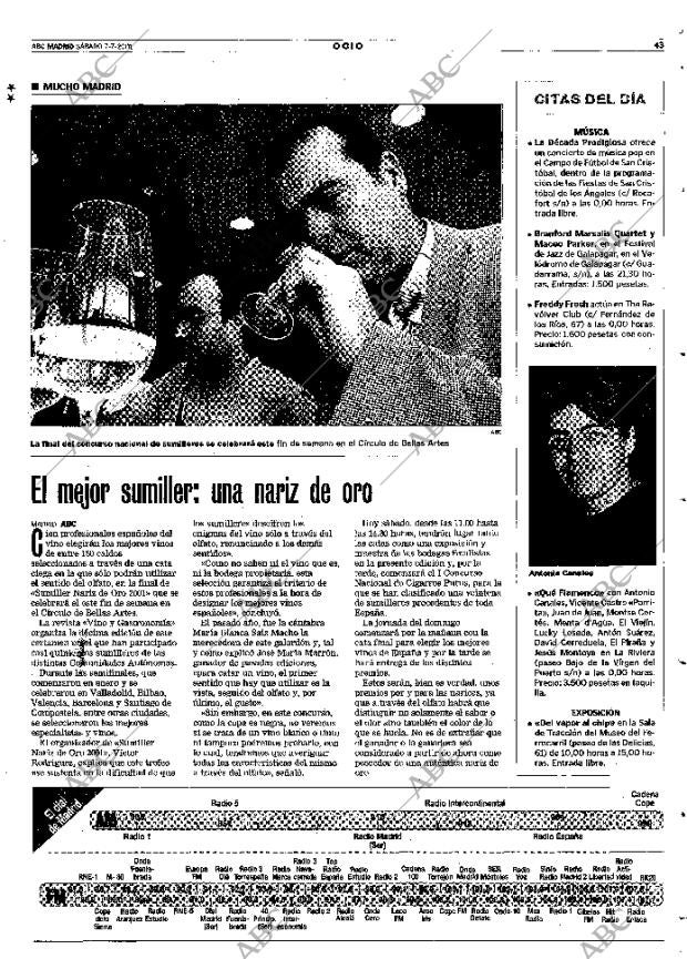 ABC MADRID 07-07-2001 página 135