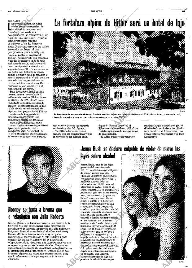 ABC MADRID 07-07-2001 página 83