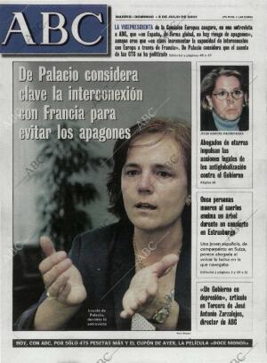 ABC MADRID 08-07-2001 página 1