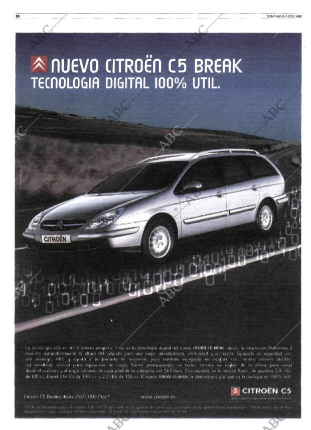 ABC MADRID 08-07-2001 página 18