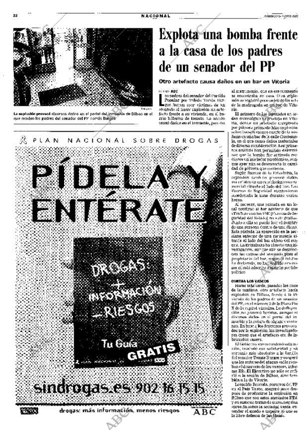 ABC MADRID 08-07-2001 página 22