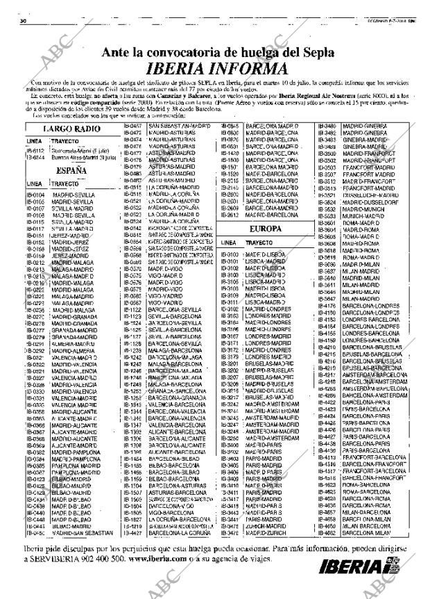 ABC MADRID 08-07-2001 página 30