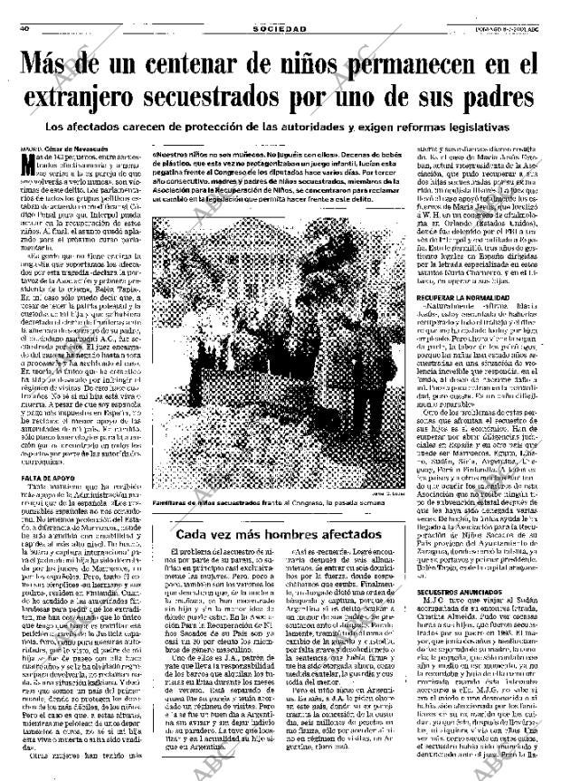 ABC MADRID 08-07-2001 página 40