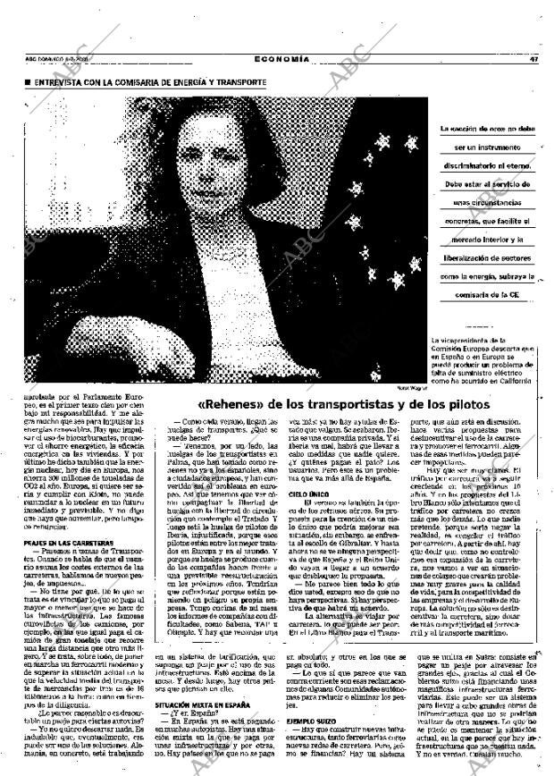 ABC MADRID 08-07-2001 página 47
