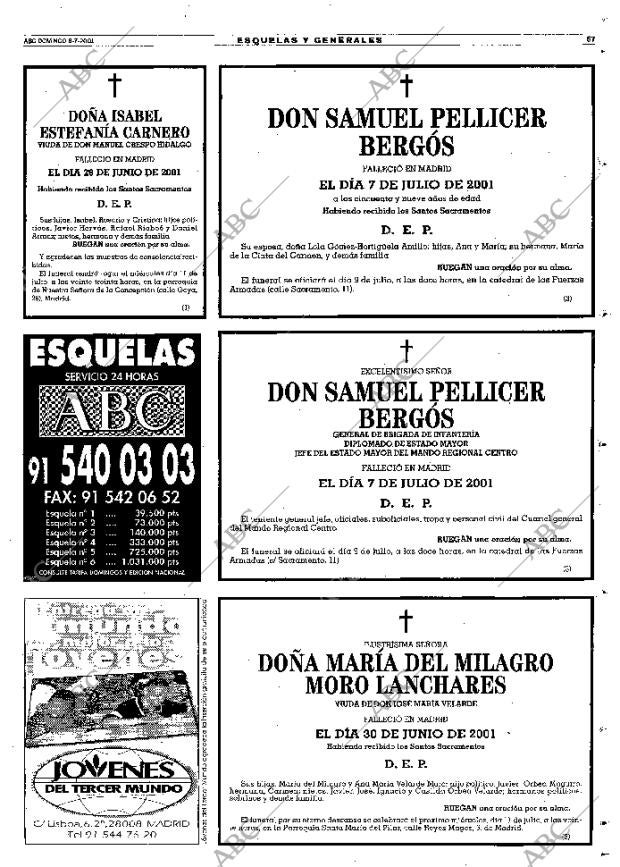 ABC MADRID 08-07-2001 página 67