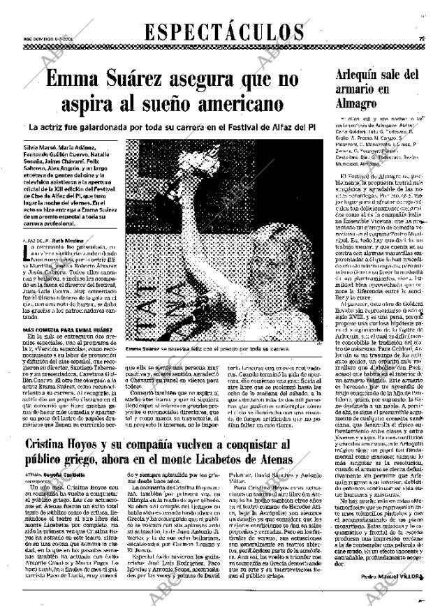 ABC MADRID 08-07-2001 página 71