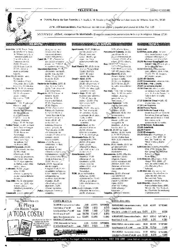 ABC MADRID 08-07-2001 página 82