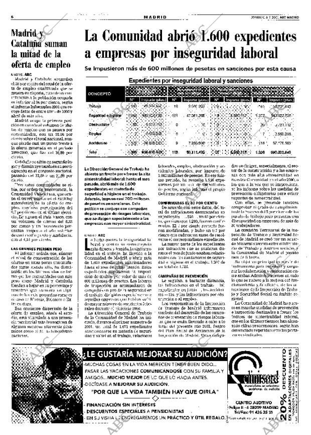 ABC MADRID 08-07-2001 página 90