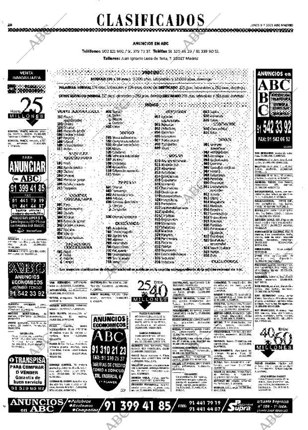 ABC MADRID 09-07-2001 página 104