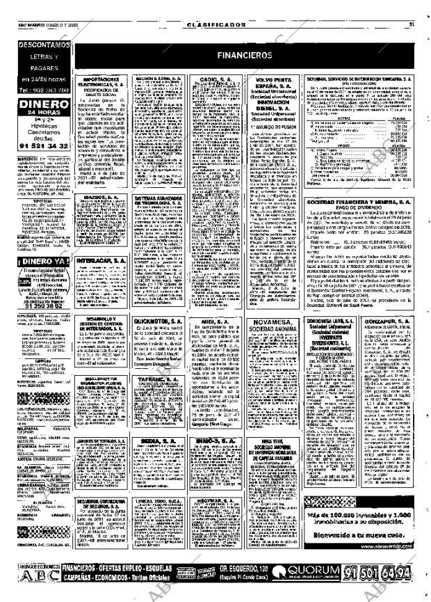 ABC MADRID 09-07-2001 página 115