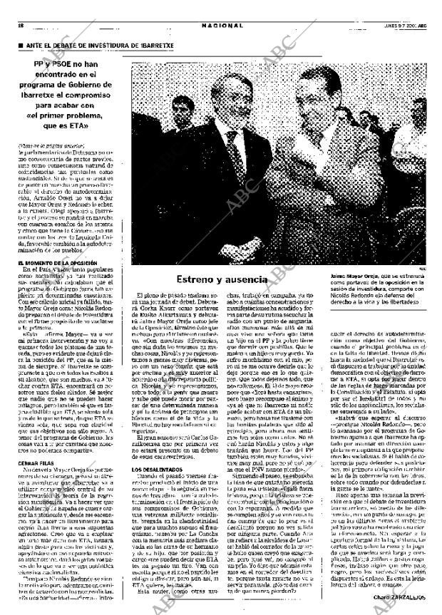 ABC MADRID 09-07-2001 página 18