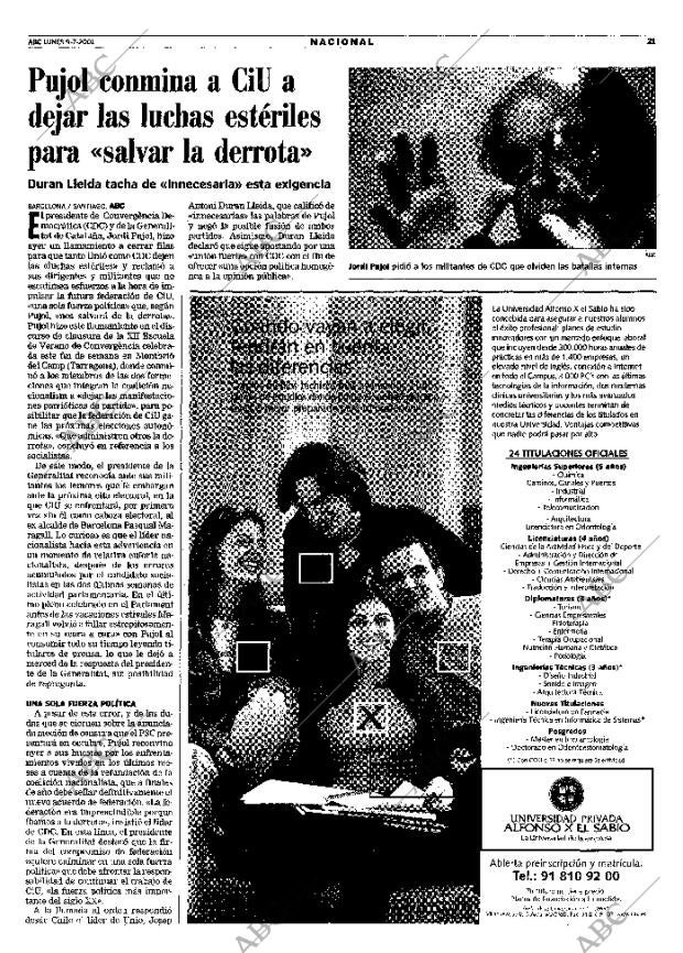 ABC MADRID 09-07-2001 página 21