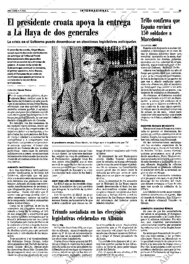 ABC MADRID 09-07-2001 página 29