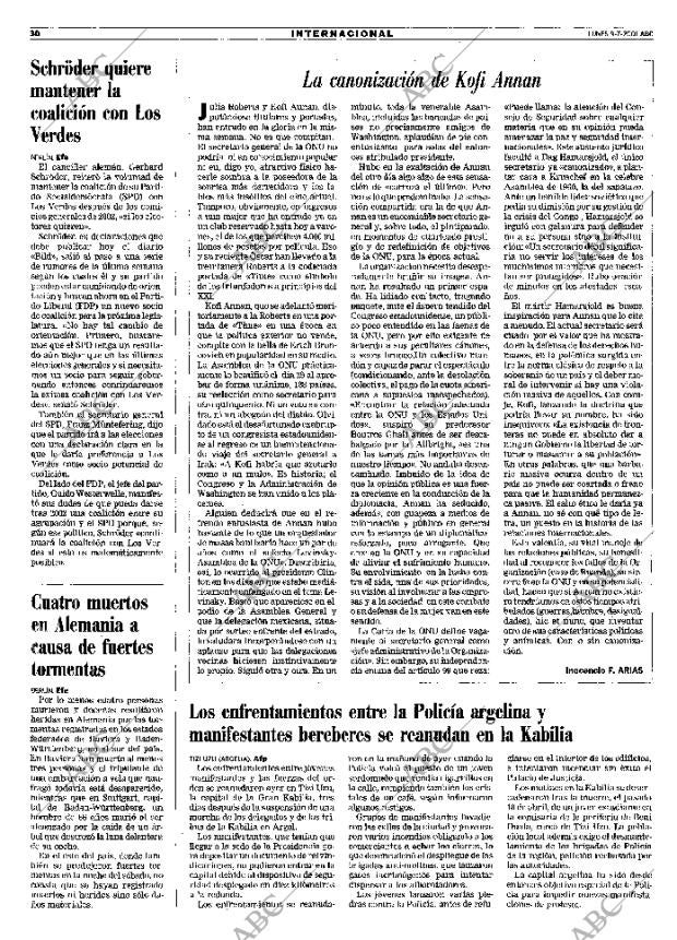 ABC MADRID 09-07-2001 página 30