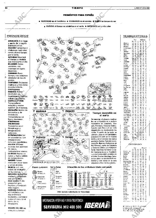 ABC MADRID 09-07-2001 página 64