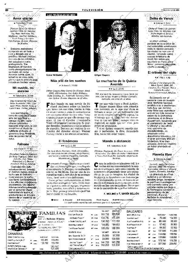 ABC MADRID 09-07-2001 página 80