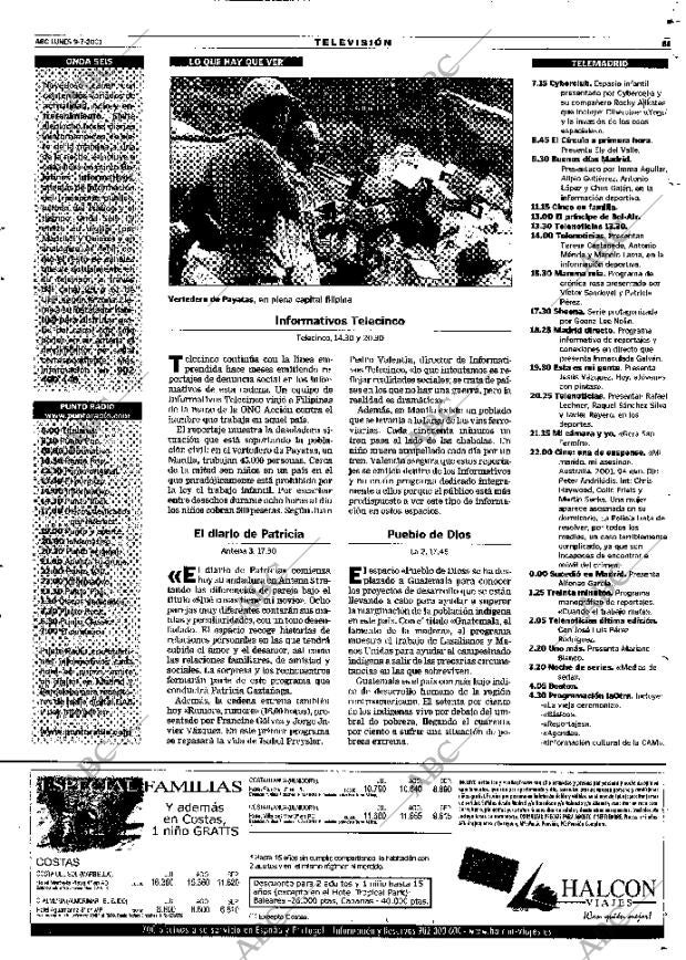 ABC MADRID 09-07-2001 página 81