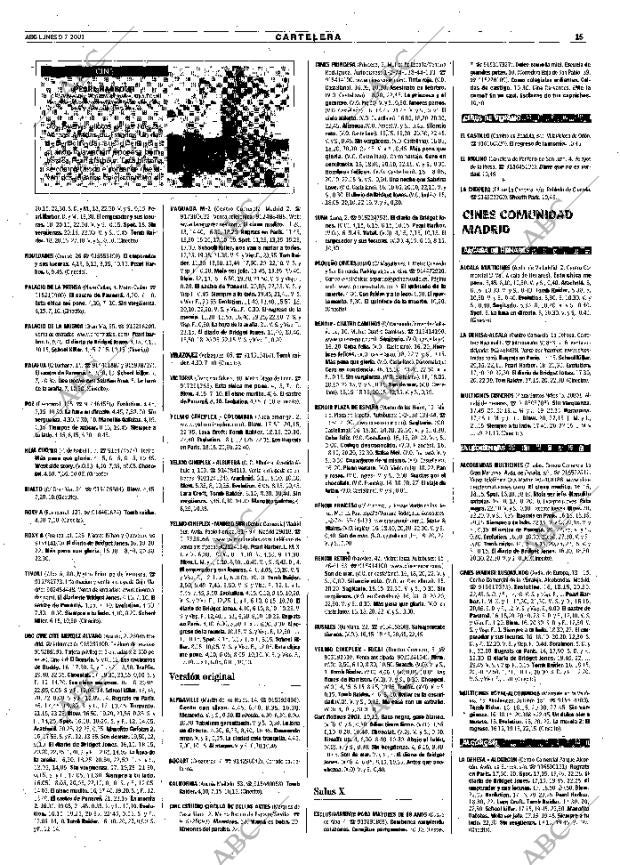 ABC MADRID 09-07-2001 página 99