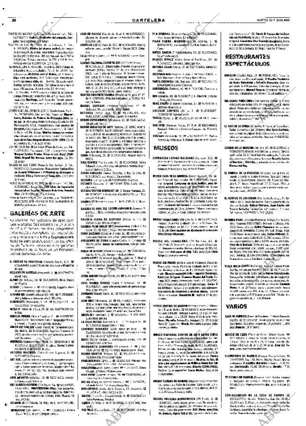 ABC MADRID 10-07-2001 página 104