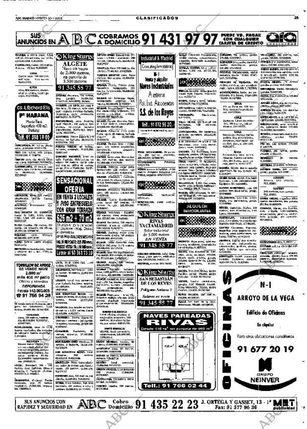 ABC MADRID 10-07-2001 página 109