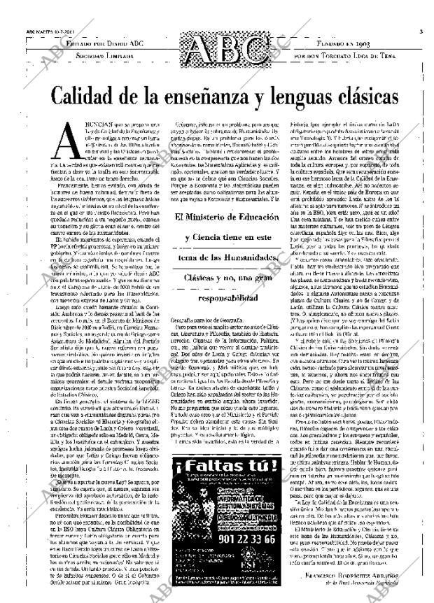 ABC MADRID 10-07-2001 página 3