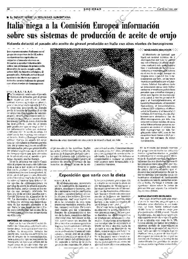 ABC MADRID 10-07-2001 página 40
