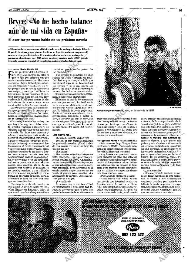 ABC MADRID 10-07-2001 página 43