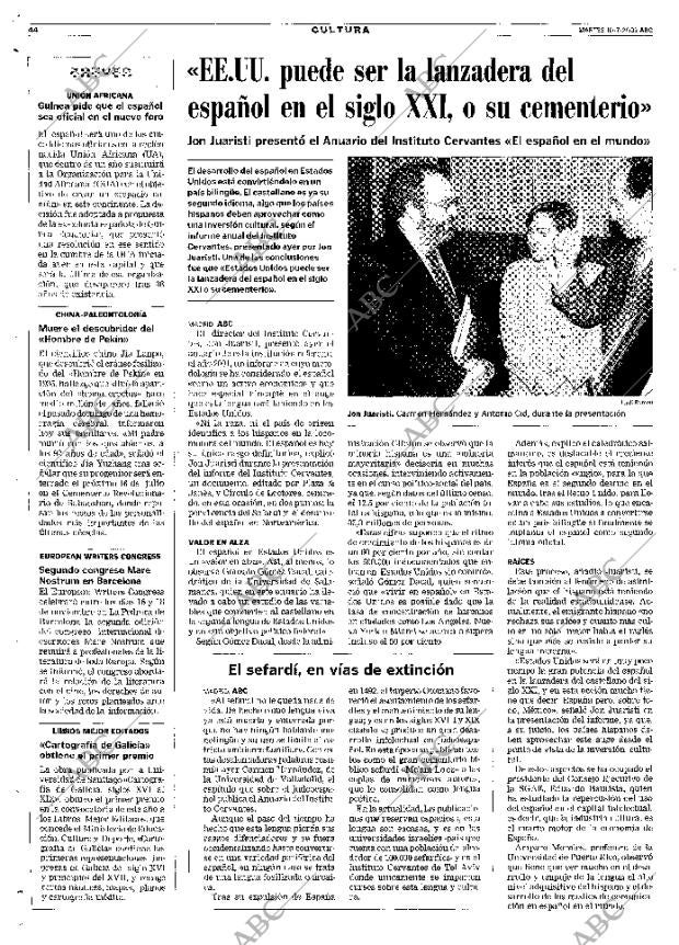 ABC MADRID 10-07-2001 página 44