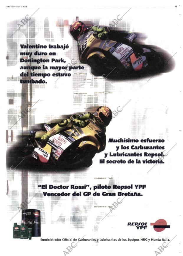 ABC MADRID 10-07-2001 página 61