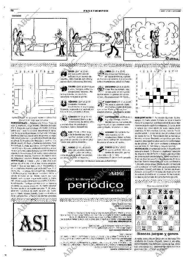 ABC MADRID 10-07-2001 página 70