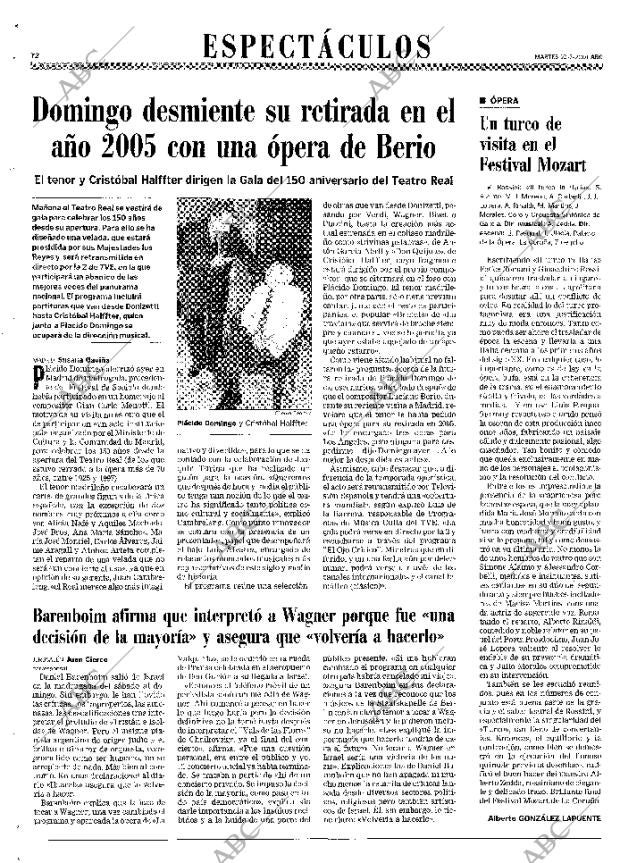 ABC MADRID 10-07-2001 página 72