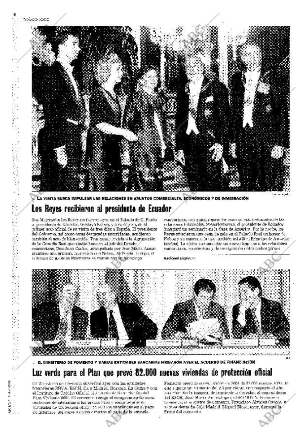 ABC MADRID 10-07-2001 página 8