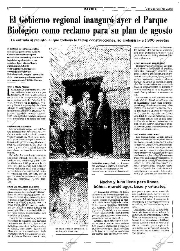 ABC MADRID 10-07-2001 página 88