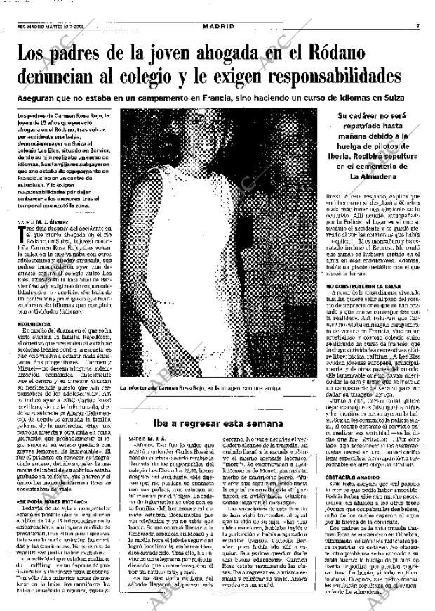 ABC MADRID 10-07-2001 página 91